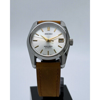 Custom Seiko Mod • Silver Gold King Seiko • 36mm
